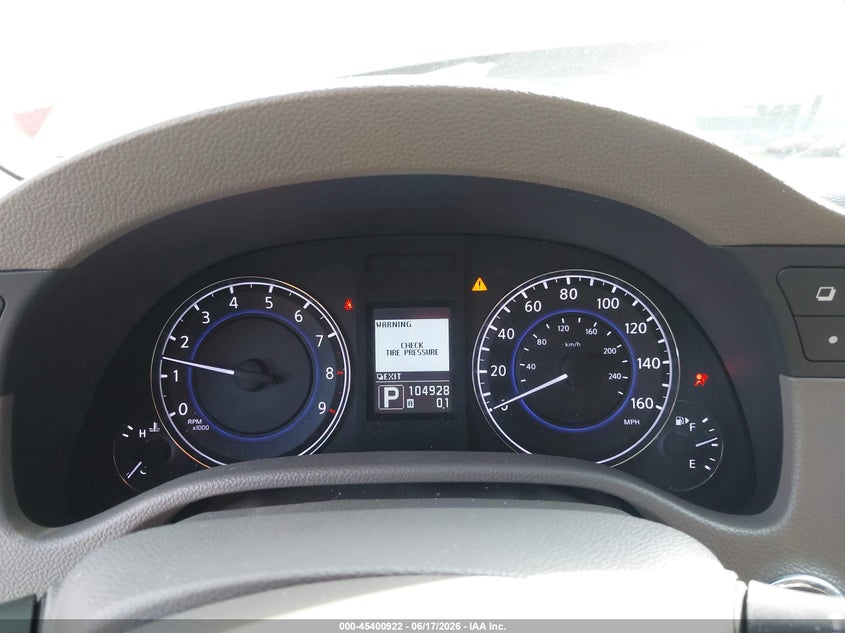 2012 INFINITI G37X auction photo 7