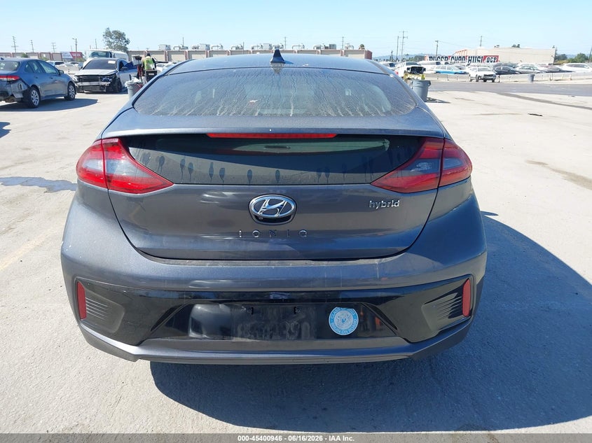 2019 Hyundai Ioniq Hybrid Sel VIN: KMHC75LC7KU133020 Lot: 45400946