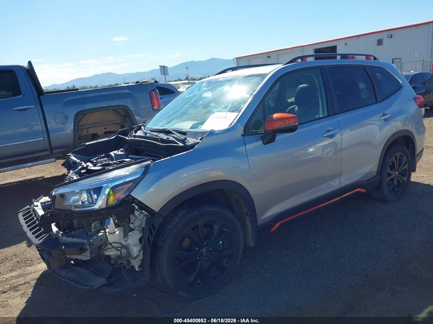 2019 SUBARU FORESTER auction photo 2