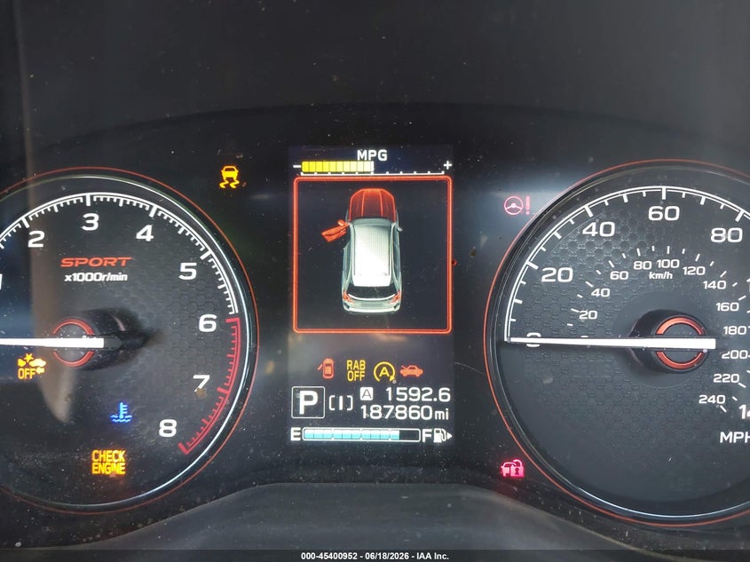 2019 SUBARU FORESTER auction photo 7