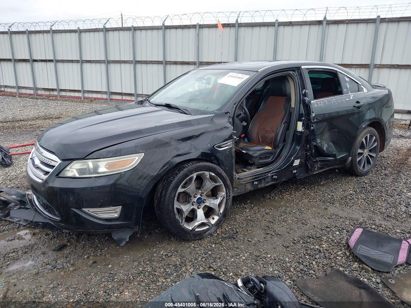 Vin: 1fahp2kt5bg159212, lot: 45899008, ford taurus sho 20112