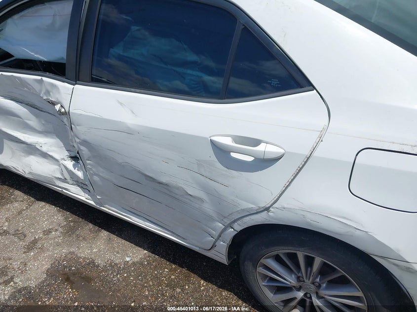 2014 TOYOTA COROLLA SEDAN 1.8L I-4 DOHC, VVT, 132HP