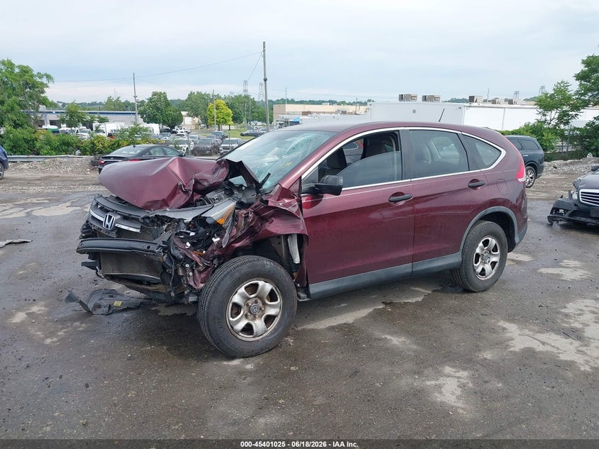 2014 Honda Cr-V Lx 5J6RM4H39EL100888 photo 1