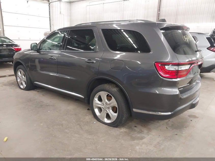 Vin: 1c4rdjdg5fc760747, lot: 45899047, dodge durango limited 20153