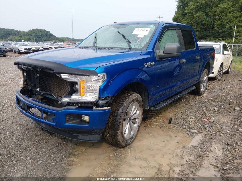 Vin: 1ftew1e53jfd82358, lot: 45899059, ford f-150 xl 20182