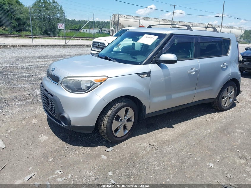 Vin: kndjn2a24e7700572, lot: 45899079, kia soul 20142