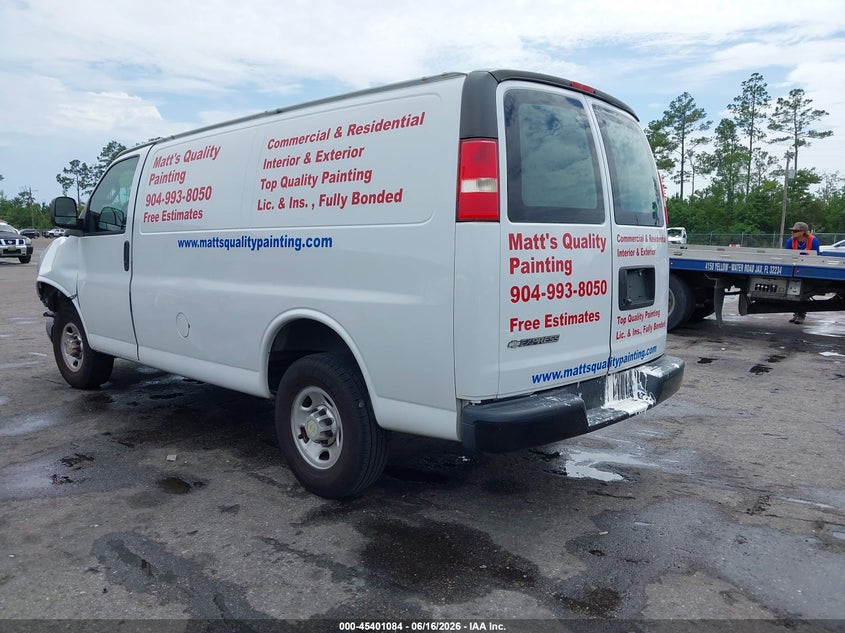 Vin: 1gcwgafp2k1221113, lot: 45899087, chevrolet express 2500 work van 20193