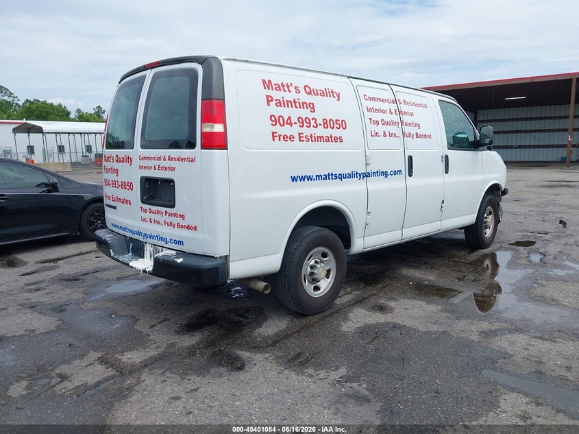 Vin: 1gcwgafp2k1221113, lot: 45899087, chevrolet express 2500 work van 20194
