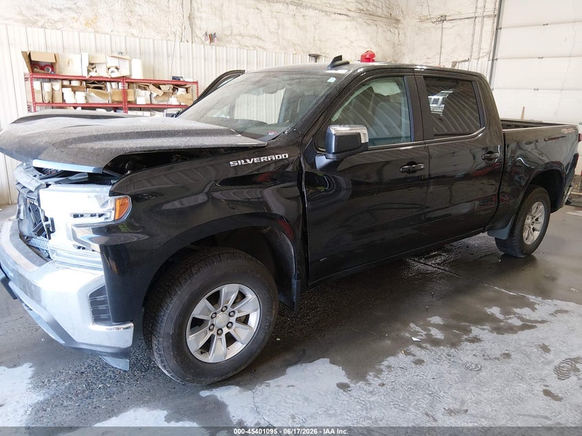 2021 Chevrolet Silverado 1500 4wd  Short Bed Lt 3GCUYDED9MG464919 photo 1