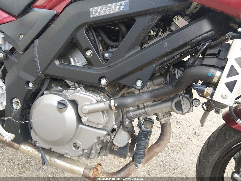 2007 Suzuki Sv650 VIN: JS1VP53A472103661 Lot: 45401110