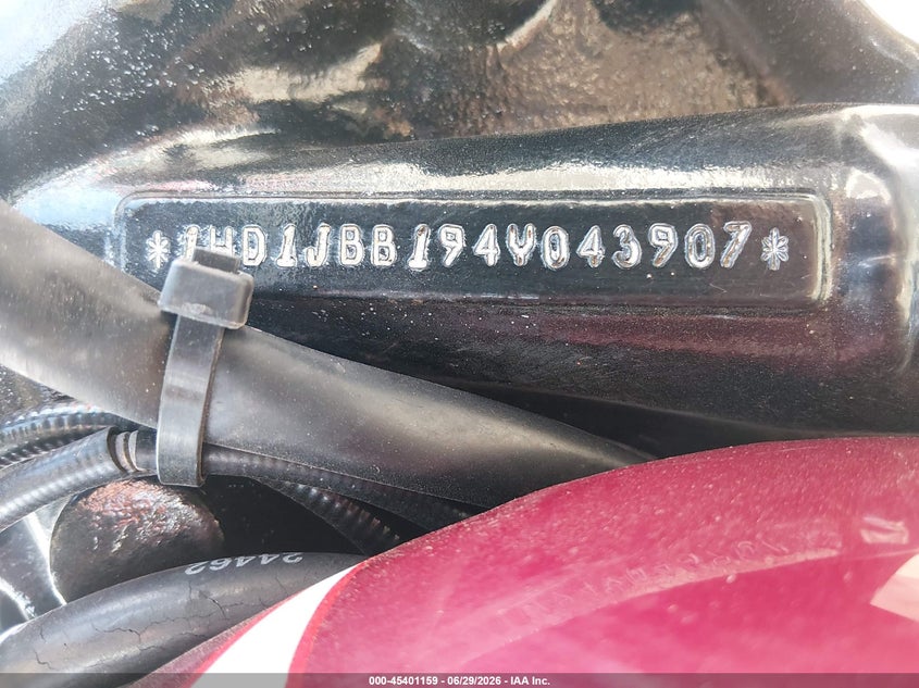2004 Harley-Davidson Fxstdi VIN: 1HD1JBB194Y043907 Lot: 45401159