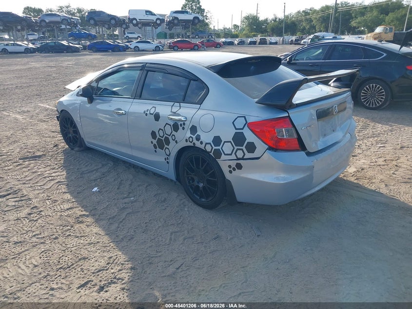 2012 HONDA CIVIC auction photo 3
