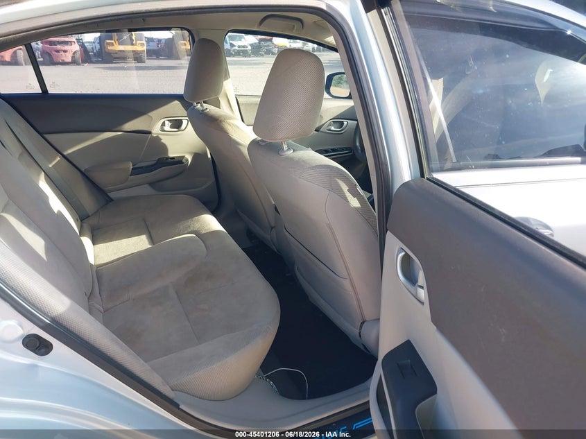 2012 HONDA CIVIC auction photo 8