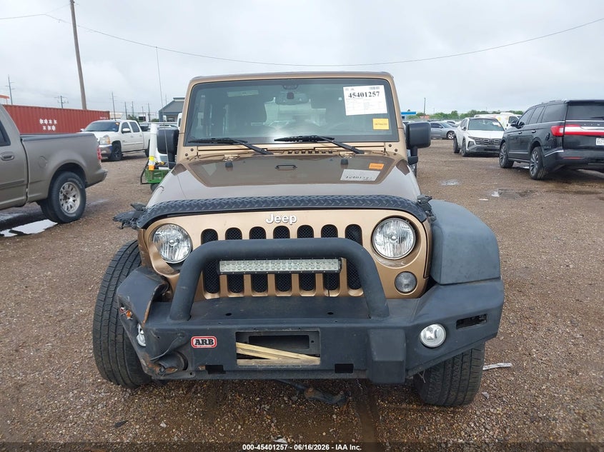 2015 Jeep Wrangler Sport VIN: 1C4AJWAG1FL598171 Lot: 45401257