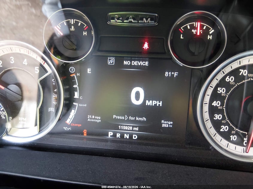 2018 RAM 2500 auction photo 7