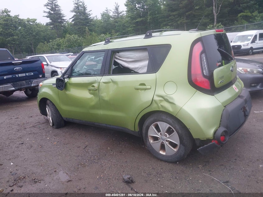2014 KIA SOUL HATCHBACK 1.6L I-4 DI, DOHC, VVT, 130HP
