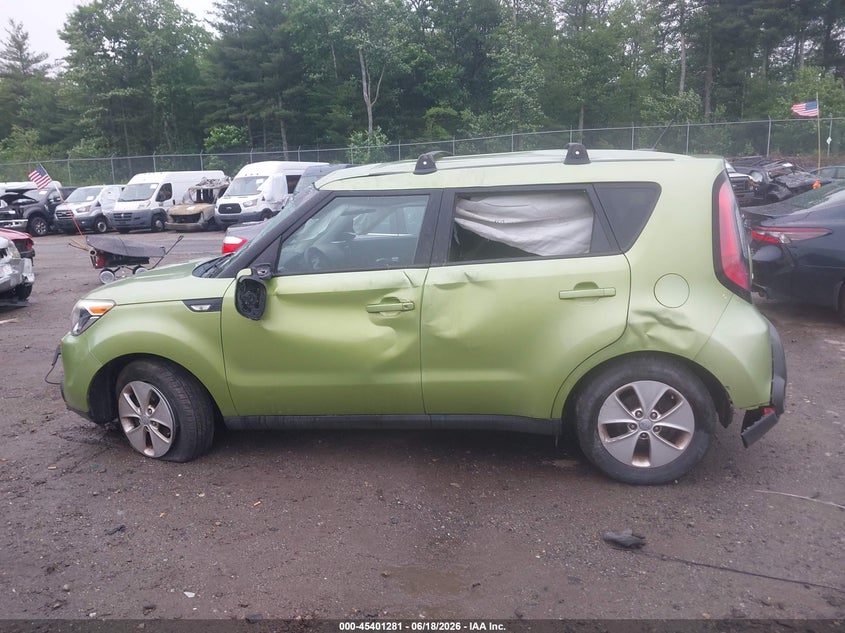 2014 KIA SOUL HATCHBACK 1.6L I-4 DI, DOHC, VVT, 130HP