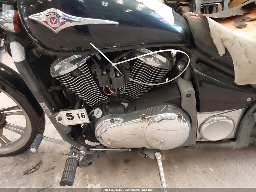 2008 Kawasaki Vn900 C VIN: JKAVN2C138A021206 Lot: 45401346