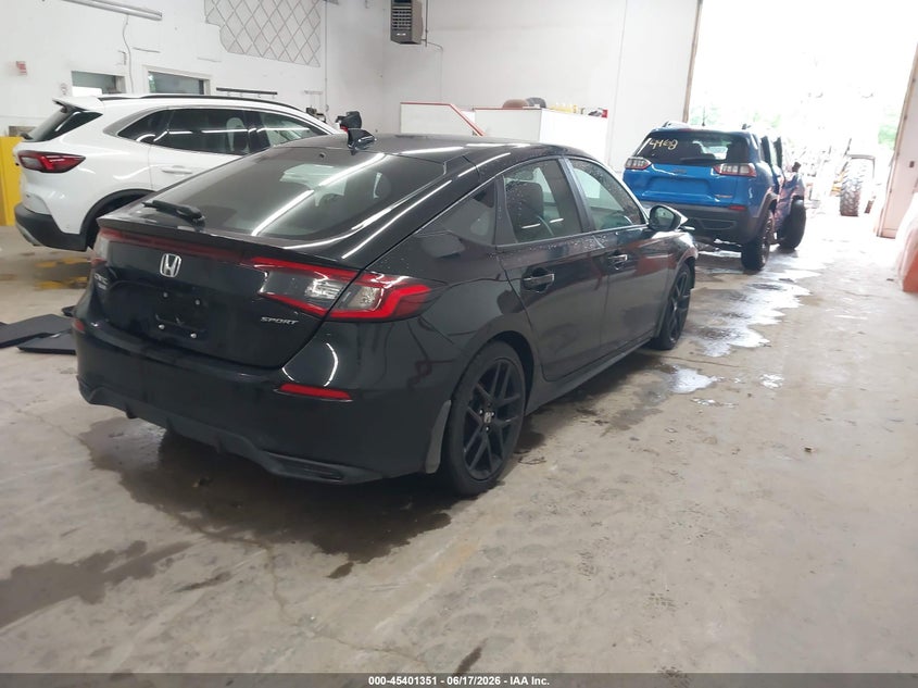 2025 HONDA CIVIC SEDAN auction photo 4