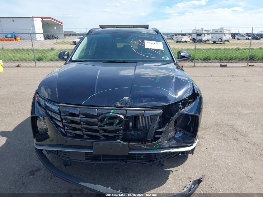 2022 HYUNDAI TUCSON HYBRID auction photo 6