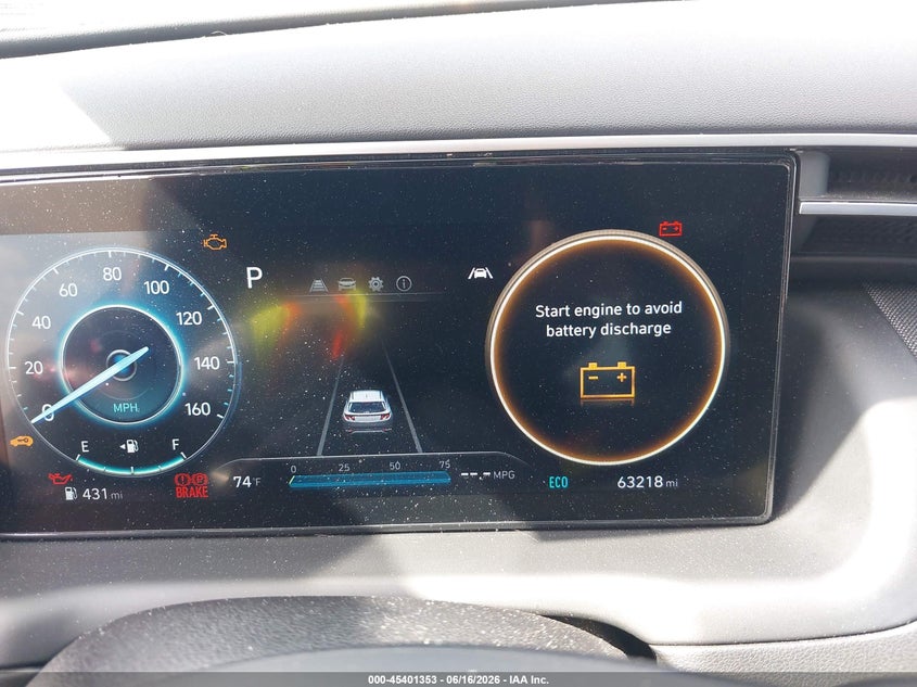 2022 HYUNDAI TUCSON HYBRID auction photo 7