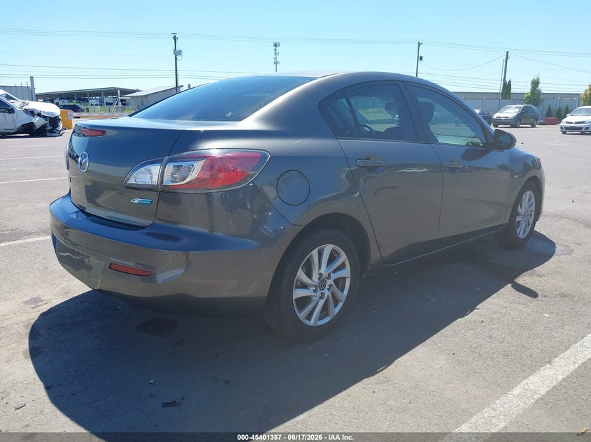 Vin: jm1bl1vp8d1793866, lot: 45899360, mazda mazda3 i touring 20134