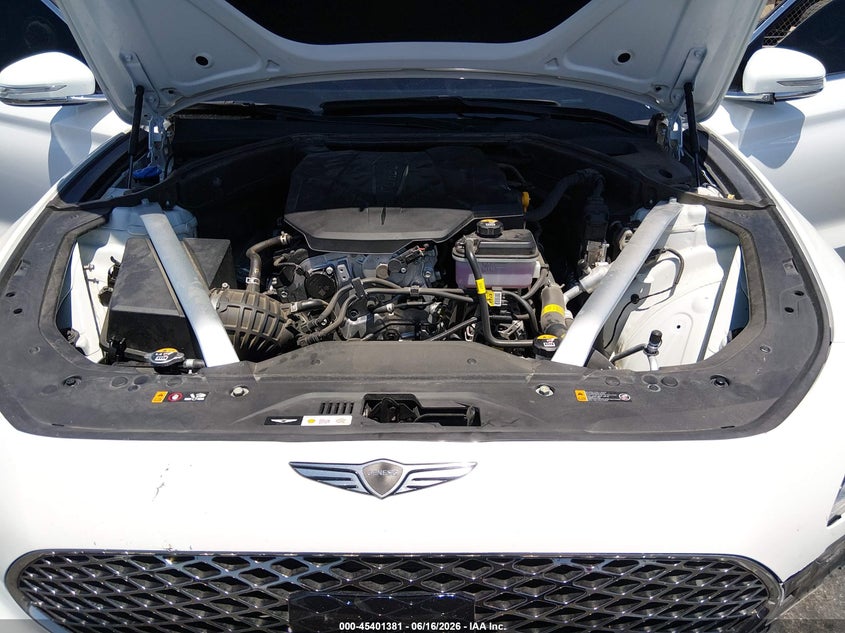 2025 Genesis G70 2.5T Rwd VIN: KMTG34SC0SU145833 Lot: 45401381