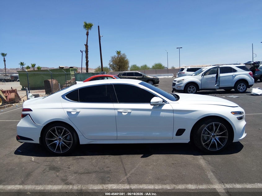 2025 Genesis G70 2.5T Rwd VIN: KMTG34SC0SU145833 Lot: 45401381