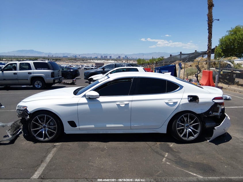2025 Genesis G70 2.5T Rwd VIN: KMTG34SC0SU145833 Lot: 45401381