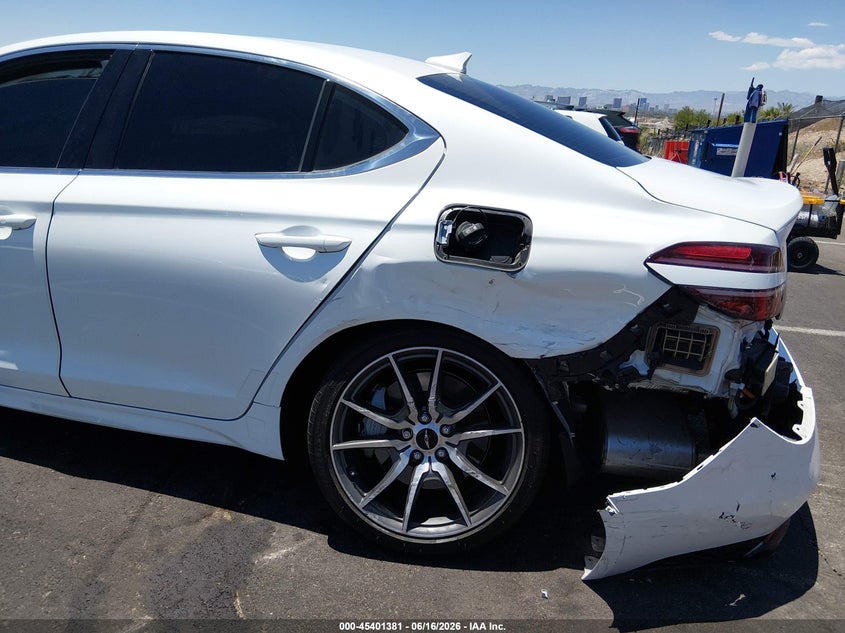 2025 Genesis G70 2.5T Rwd VIN: KMTG34SC0SU145833 Lot: 45401381