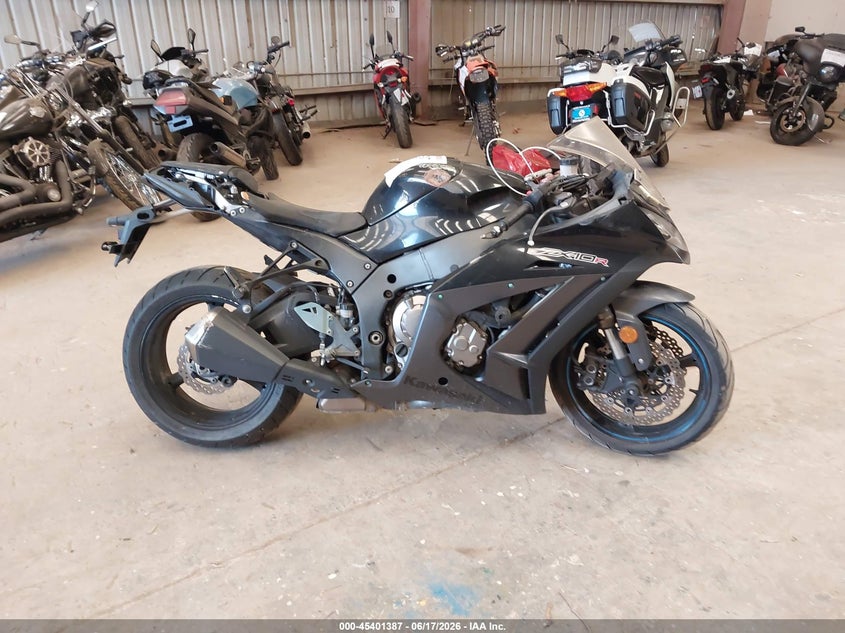 2012 Kawasaki Zx1000 J VIN: JKAZXCJ16CA011296 Lot: 45401387