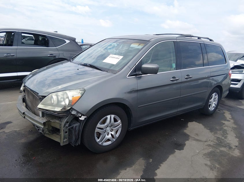 2007 Honda Odyssey Ex-L 5FNRL38787B447513 photo 1
