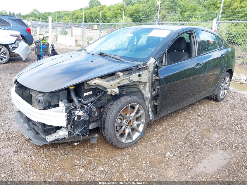 Vin: 1c3cdfbb9fd123384, lot: 45899430, dodge dart sxt 20152