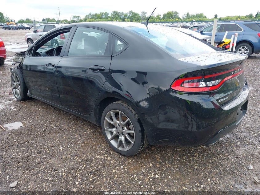 Vin: 1c3cdfbb9fd123384, lot: 45899430, dodge dart sxt 20153