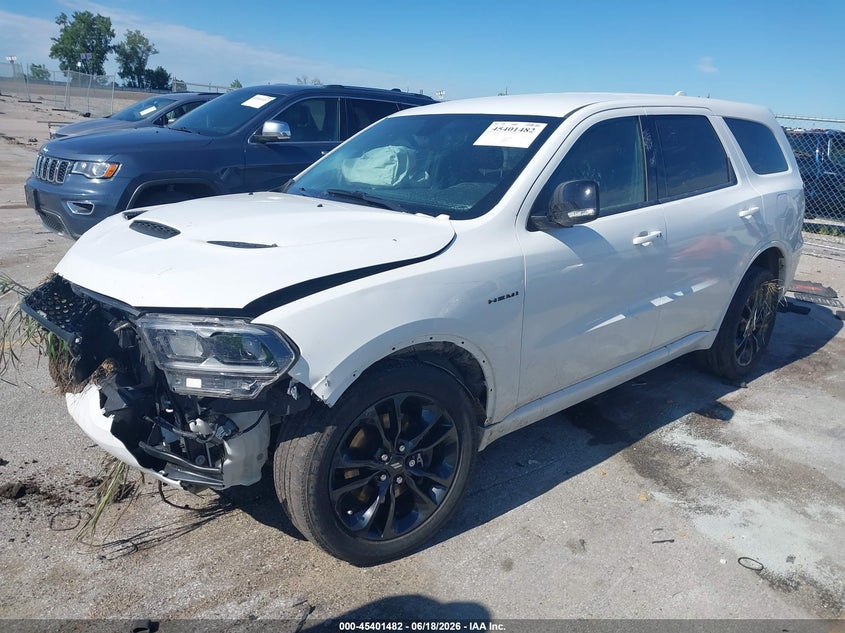 Vin: 1c4sdjct5mc865107, lot: 45899485, dodge durango r/t 20212