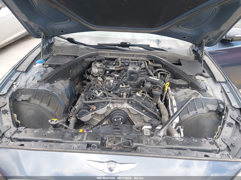 2015 Hyundai Genesis 3.8 VIN: KMHGN4JE5FU101758 Lot: 45401528