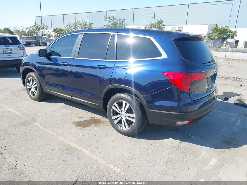 Vin: 5fnyf5h54jb014467, lot: 45899545, honda pilot ex-l 20183
