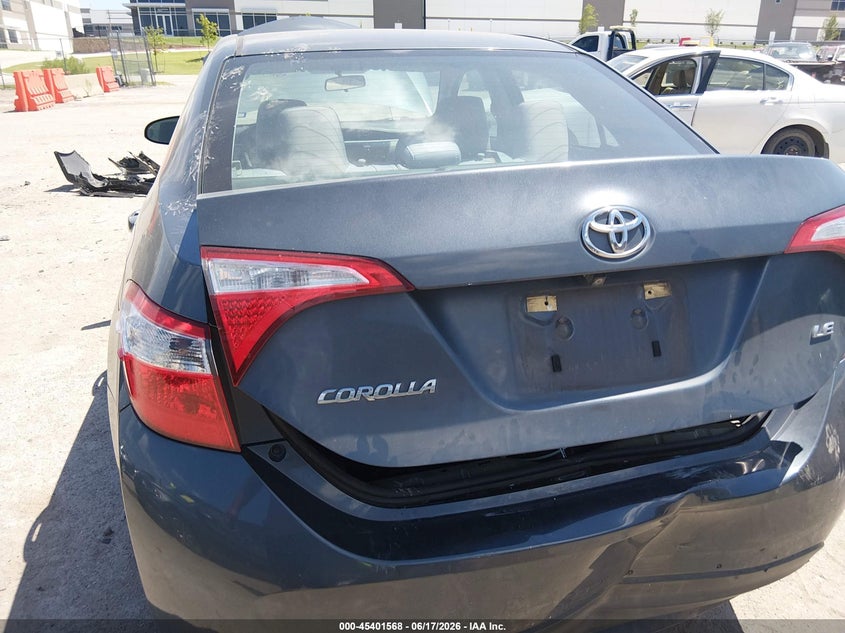 2016 TOYOTA COROLLA auction photo 6