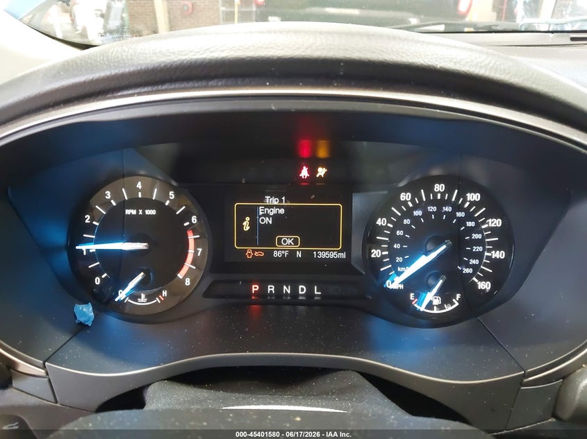 2017 FORD FUSION auction photo 7