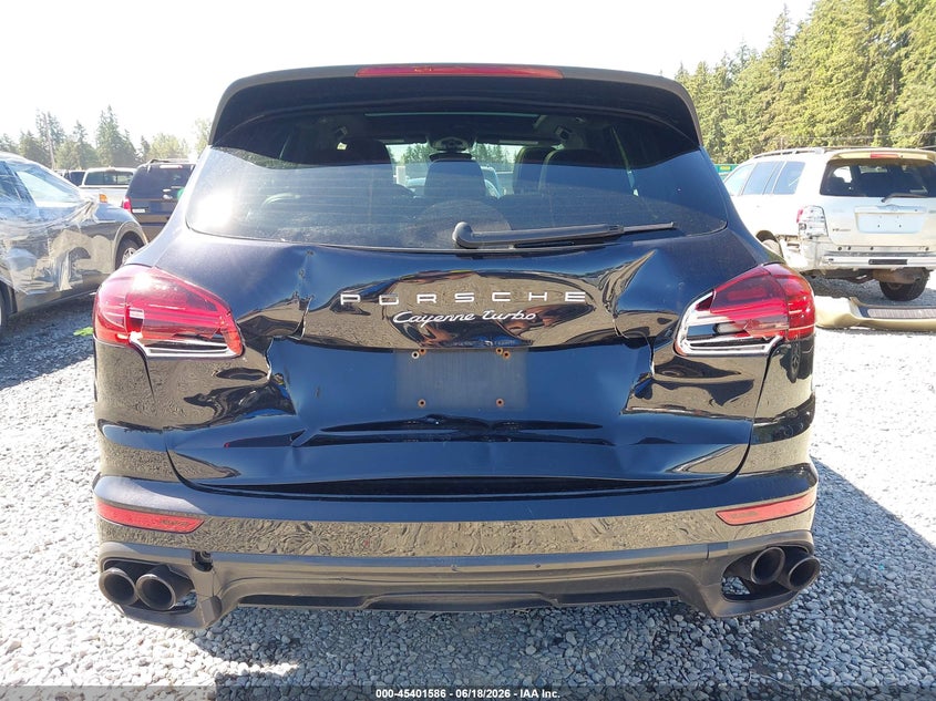 2016 Porsche Cayenne Turbo/Turbo S VIN: WP1AC2A29GLA88402 Lot: 45401586