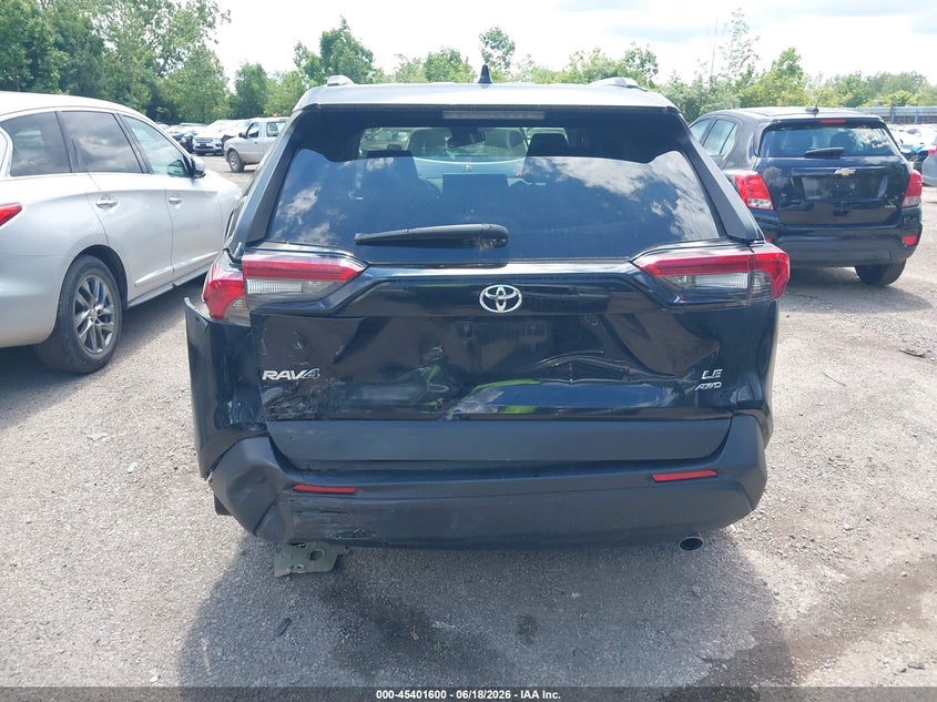 VIN 2T3G1RFV4KW011374 2019 TOYOTA RAV4 LE
