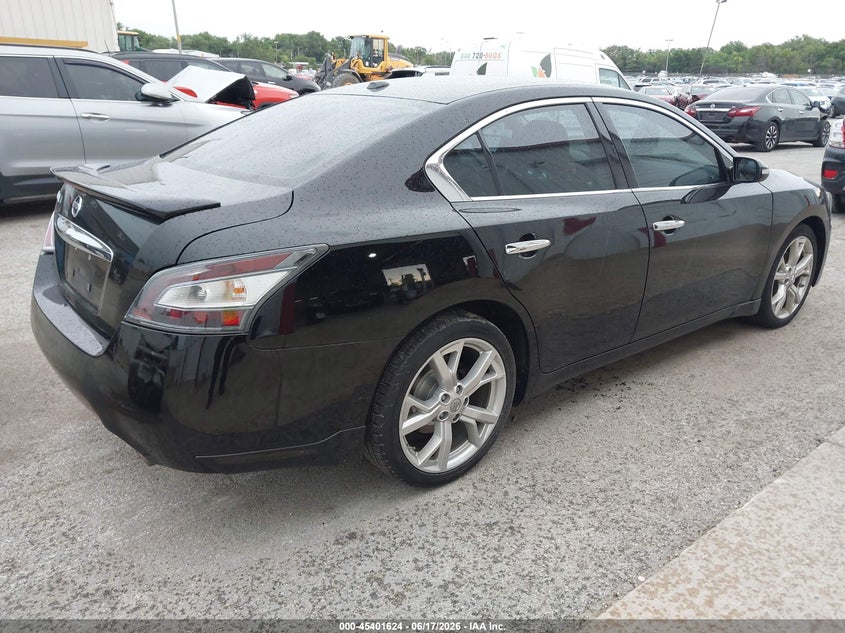 Vin: 1n4aa5ap5cc864707, lot: 45899627, nissan maxima 3.5 sv 20124