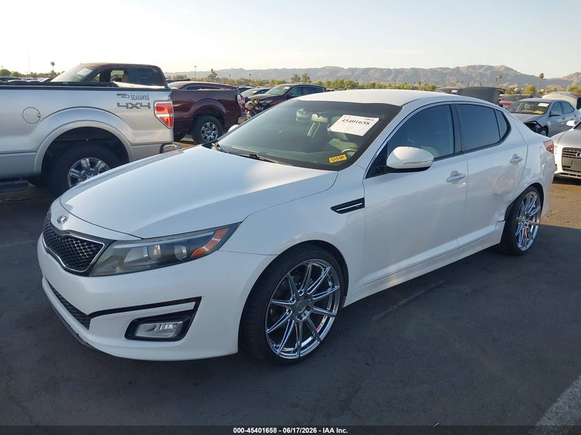 2014 Kia Optima Lx KNAGM4A76E5468635 photo 1