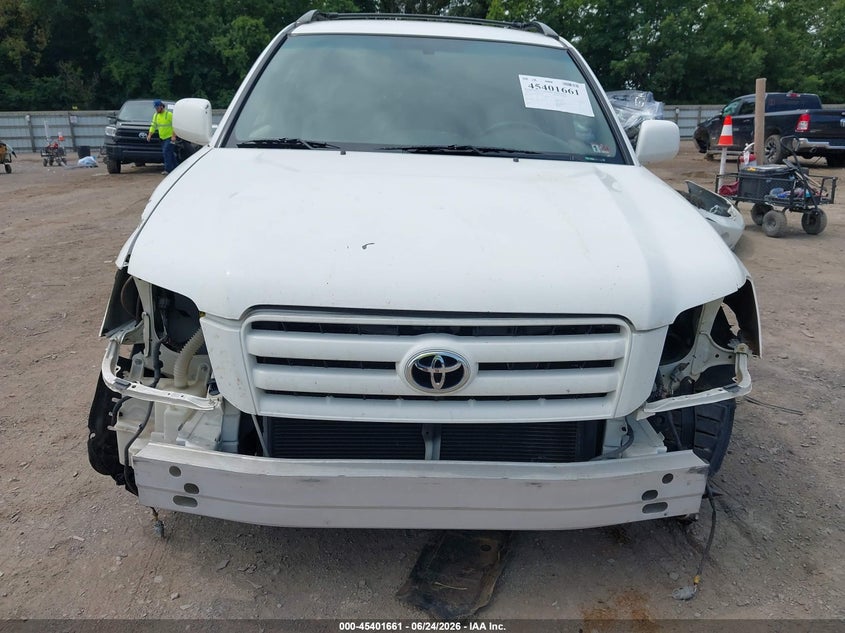 2005 Toyota Highlander V6 VIN: JTEEP21A850089324 Lot: 45401661