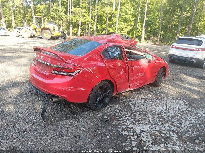 2015 HONDA CIVIC auction photo 4