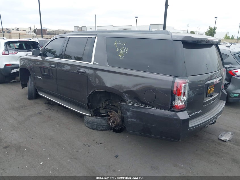 Vin: 1gks1fkc3hr204769, lot: 45899682, gmc yukon xl sle 20173