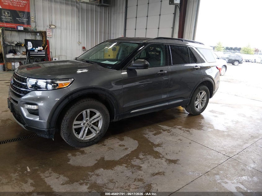 2021 Ford Explorer Xlt 1FMSK8DH7MGB70883 photo 1