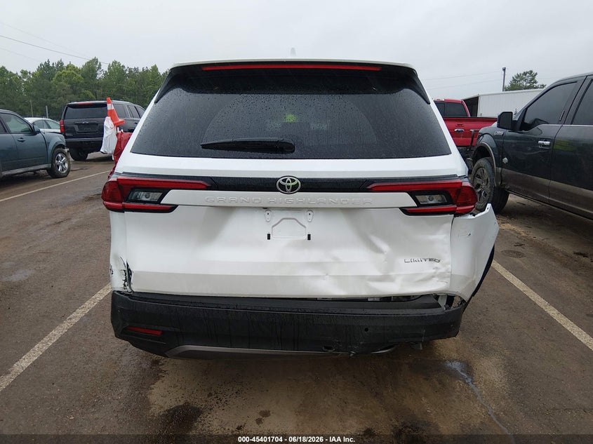 VIN 5TDAAAA57SS033062 2025 TOYOTA GRAND HIGHLANDER LIMITED