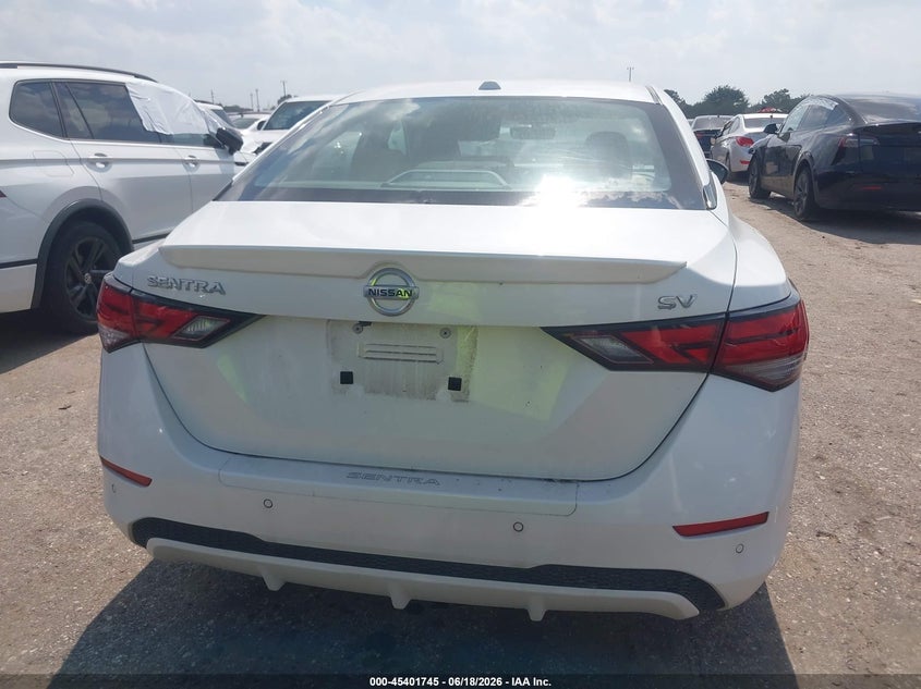 VIN 3N1AB8CV9PY247993 2023 NISSAN SENTRA SV XTRONIC CVT
