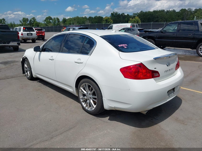 2009 INFINITI G37 auction photo 3